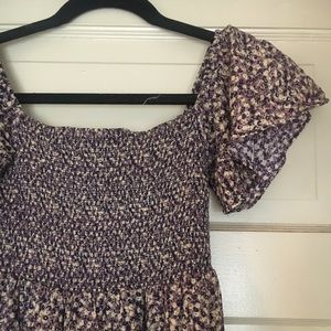 dreamy free people floral dress - xs